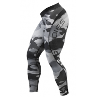 Лосины Better Bodies Camo Long Tight, Grey Camo